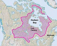 Mapa Kampanii Zatoki Hudsona