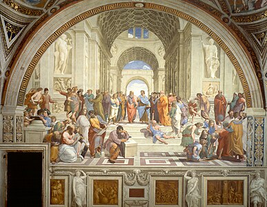 The School of Athens , 1509-1510, East wall