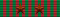 Medaglia della Guerra in corso (2 stellette) - nastrino per uniforme ordinaria