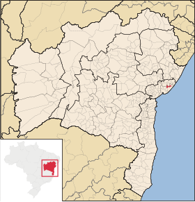 Kart over Dias d'Ávila