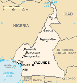 Camerun - Mappa