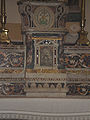 Fig. 13: Particolare delle docorazioni dell'altare.