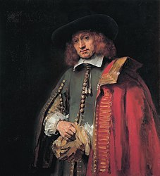 رامبرانت، Portrait of Jan Six, 1654