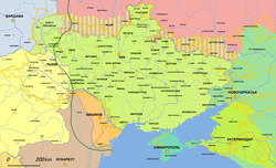 Location of Ukrainas Tautas Republika