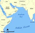 Red Sea, Arabian Sea, Indian Ocean, Horn of Africa