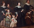 Autoportree naise Suzanne Cockiga ja lastega (1630ndad), 186 × 221. Õlimaal.