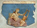 Apol·lo Citaredo en un fresc que es conserva al Museu Palatí de Roma, època augusta