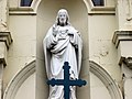 Estatua de Jesús en Londres.
