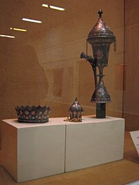 Una hookah del XIX secolo, Museo dell'Era (post-) Islamica