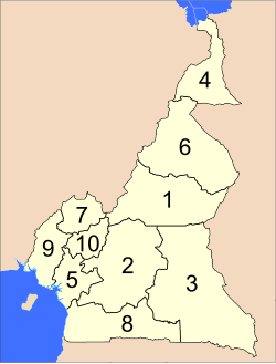 regio's vaan Kameroen