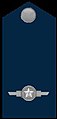 Insignia de Teniente de la Fuerza Aérea Brasileña.