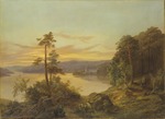 Utsikt över Ulriksdal (1868).