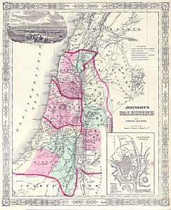 Η Παλαιστίνη το 1864