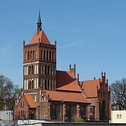 Gothic Saint Nicholas Church, built 13th–14th century