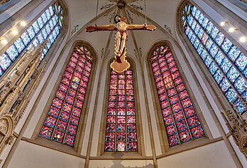 Crucifixo na igreja de São Vítor em Dülmen, Renânia do Norte-Vestfália, Alemanha (definição 6 597 × 4 479)