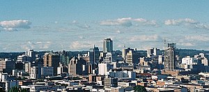 Skyline of Harare, Capital of Zimbabwe