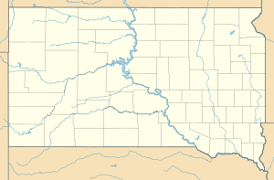 Рапід-Сіті. Карта розташування: Південна Дакота