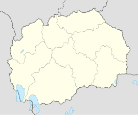 Демир Капија на карти Северне Македоније