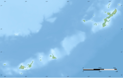 鳩間島の位置（沖縄県内）