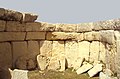 Abside avec encorbellement (Ħaġar Qim).