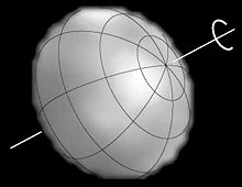 התמונה באיכות הגבוהה ביותר של כוכב שהוא לא השמש, בתמונה נראית הצורה האליפטית של אלטאיר