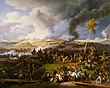 Панорама Бородінської битви на картині Луї Лежена (1822)