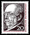 Stamp, 150th Birthday of Bismarck, 1965