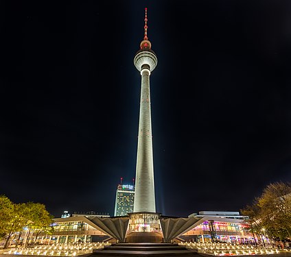 TV Tower, Berlin, Germany.