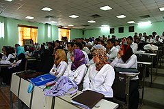 Hallgatók Baszra egyetemén