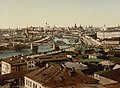 View of Moskva River in the 19th century