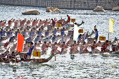Wyścigi smoczych łodzi, Makau 2005