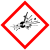The exploding-bomb pictogram in the Globally Harmonized System of Classification and Labelling of Chemicals (GHS)