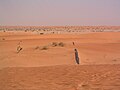 Français : Conduite approvisionnant Nouakchott en eau douce depuis la nappe d'Idini, située à 60 km