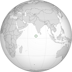 Местоположение на Малдивите