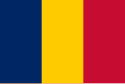Flagge fan Tsjaad