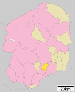 上三川町位置図