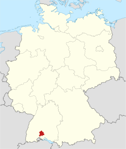 Circondario di Tuttlingen – Localizzazione