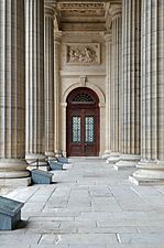 Columns of Saint-Sulpice church - Paris, France