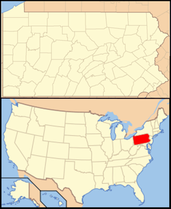 Allentown is located in Pennsylvania