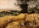 ピーター・ブリューゲル(大)、穀物の収穫 (1565年)[注釈 2]