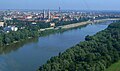 Theiss river by Szeged