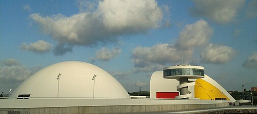 مرکز فرهنگی اسکار نیمایر، آستوریاس، اسپانیا