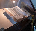Kinh Thánh Gutenberg, trưng bày tại Thư viện Quốc hội