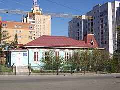 Zgodovinski muzej Ulan Bator, zgradil ga je Buryat-Mongol, trgovec,1904.