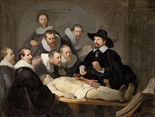 The Anatomy Lesson of Dr. Nicolaes Tulp, Rembrandt, 1632