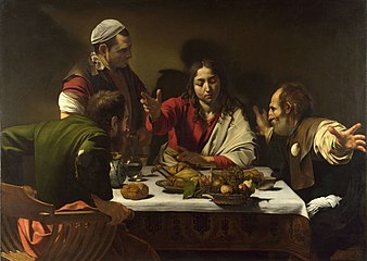 Emmauksen ateria, 1601.