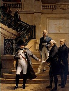 Napoleon on the Stairway of Honor (1807)