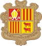 Coat of arms ti Andorra