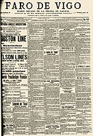 23 de abril de 1912, novas do afundimento do Titanic.