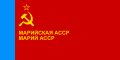 Bandiera della Repubblica Socialista Sovietica Autonoma dei Mari (1978-1992)